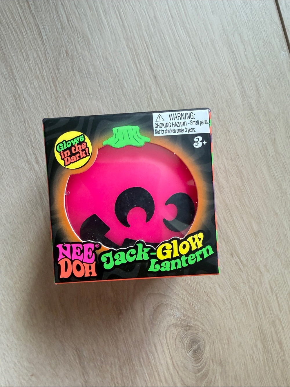 Brand New NeeDoh Jack-Glow Lantern Kids Toy - Pink